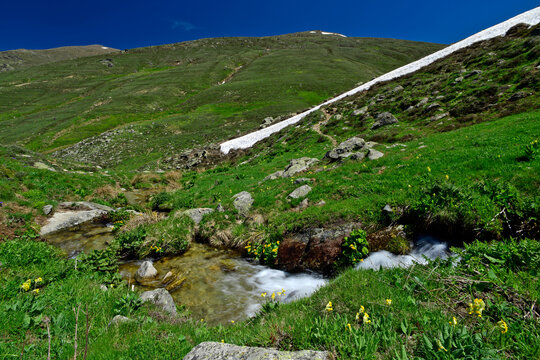 Mountain Scenery Of Mt. Varnous In Prespa National Park, Macedonia, Greece (European Green Belt) // Berglandschaft Des Varnous Im Prespa Nationalpark, Mazedonien, Griechenland (Grünes Band Europa)