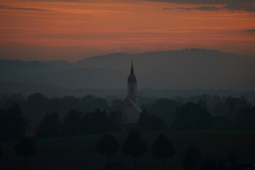 Obraz premium Dramatische Abendstimmung in der Oberlausitz- Neukirch/Lausitz 8