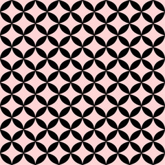 Naklejka premium beautiful seamless geometric pattern design