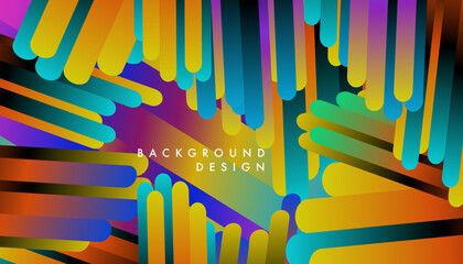 abstract colorful background Modern Stripes  futuristic concept illustration