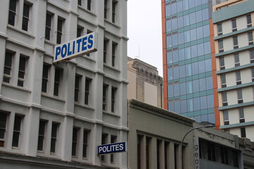 old and modern buildings in adelaide in australia