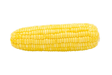 Corn isolated on white background with clipping path