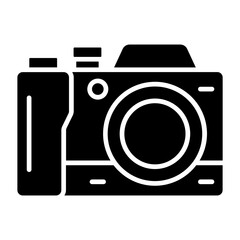 Photo Camera Glyph Icon