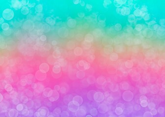 abstract colorful background with bokeh