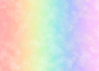 abstract colorful background with bokeh