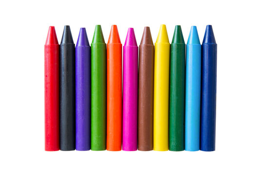 Wax crayons