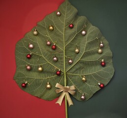 christmas tree and decorations