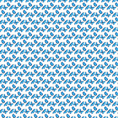 Butterflies pattern. Abstract seamless background. Vector pattern background