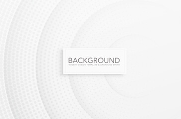 Technology background template modern geometric decor