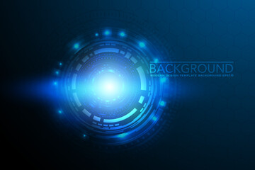 Abstract vector scientific data future and technology background that can use for business presentation. - Vector