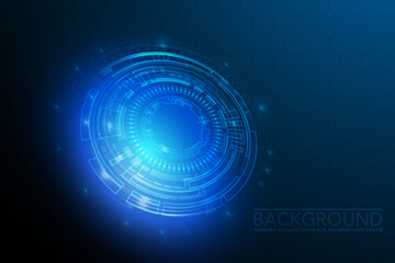 Abstract vector scientific data future and technology background that can use for business presentation. - Vector