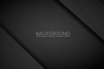Black metallic background with blue shiny - Vector