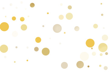 Gold glitter confetti, great design for any purpose. Party decor.