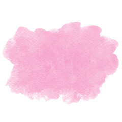 Pink Watercolor Paint Stain Background