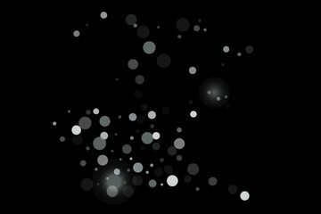 Silver glitter confetti, great design for any purpose. Party decor.