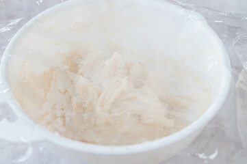 レンジで作る大福