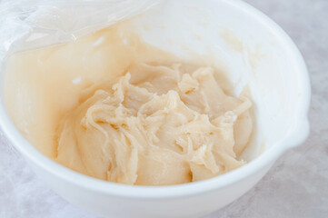 レンジで作る大福
