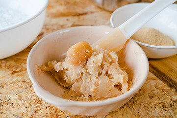 白花豆で作る白あん