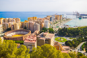 Views of Gibralfaro, Malaga