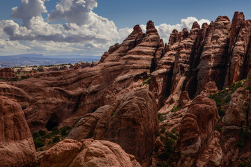 Arches National Park Private Arch Trail View