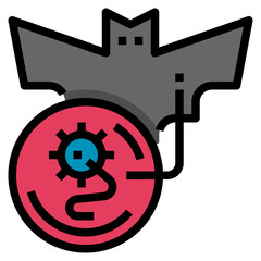 animal Filled Outline icon