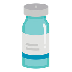 vaccine flat icon