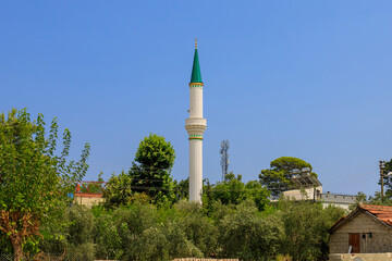 The minaret is an element of the mosque in the architecture of Islam. Background