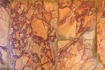 Ancient antique marble floor. Background with copy space