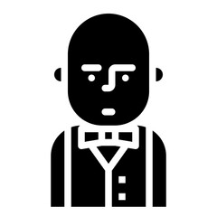 bartender glyph icon