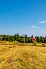 Herbstlicher Spaziergang auf den Höhenweg des Thüringer Waldes - Thüringen - Deutschland