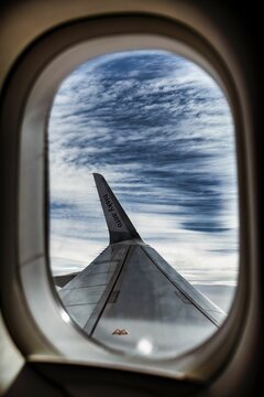 HiSKY Aero Plane Window View Of The Clouds