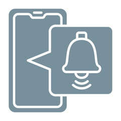 Alarm Multicolor Glyph Icon