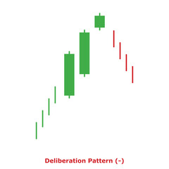 Deliberation Pattern (-) Green & Red - Square