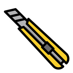 cutter Filled Outline icon