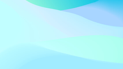 Blue and emerald gradient vector background