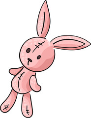 Cute Rabbit pink toy