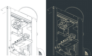 3D Printer close up