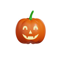 3d Halloween Pumpkin