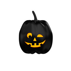 3d Halloween Pumpkin