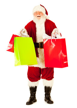 Santa: Santa Excited To Do Christmas Shopping