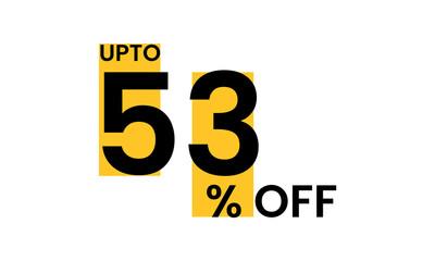 corporate 53 percent off vector, up to 53 percent off sale