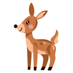 cute reindeer animal