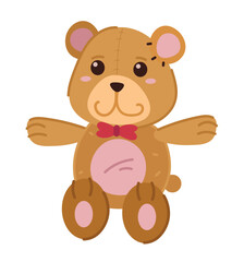 Fototapeta na wymiar bear teddy toy