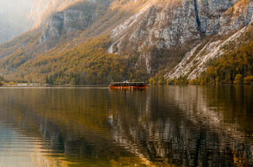 Lake Bohinj during Fall