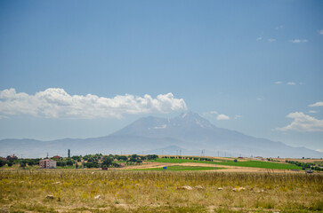 Erciyes mountain in Turkey