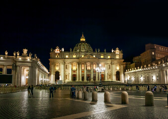 Naklejka premium St Peter's Basilica in Vatican