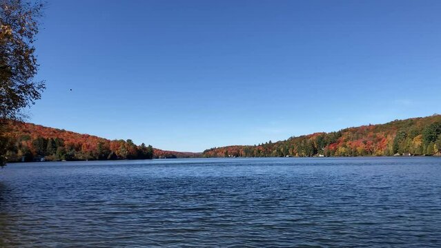 Lake in Autumn, still shot
