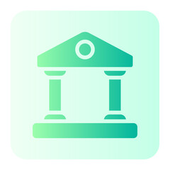 bank gradient icon