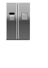 modern fridge refrigerator