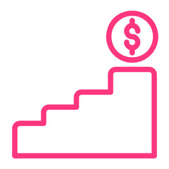 climbing gradient icon